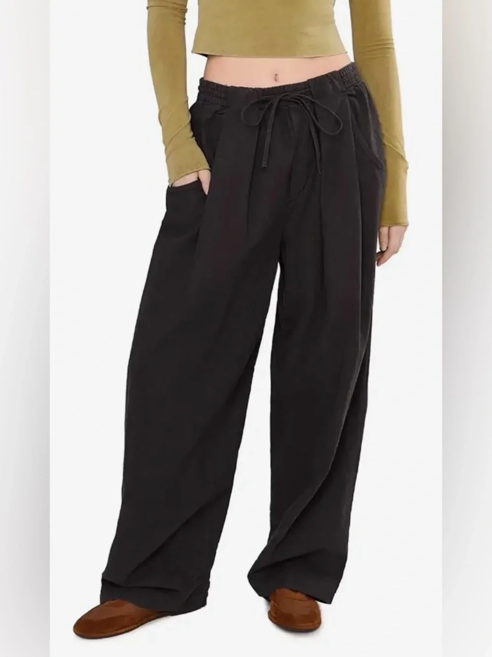 Free People Chamber Laidback Pull On Pants